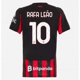 AC Milan Rafael Leao #10 Thuis tenue Dames 2025-26 Korte Mouw